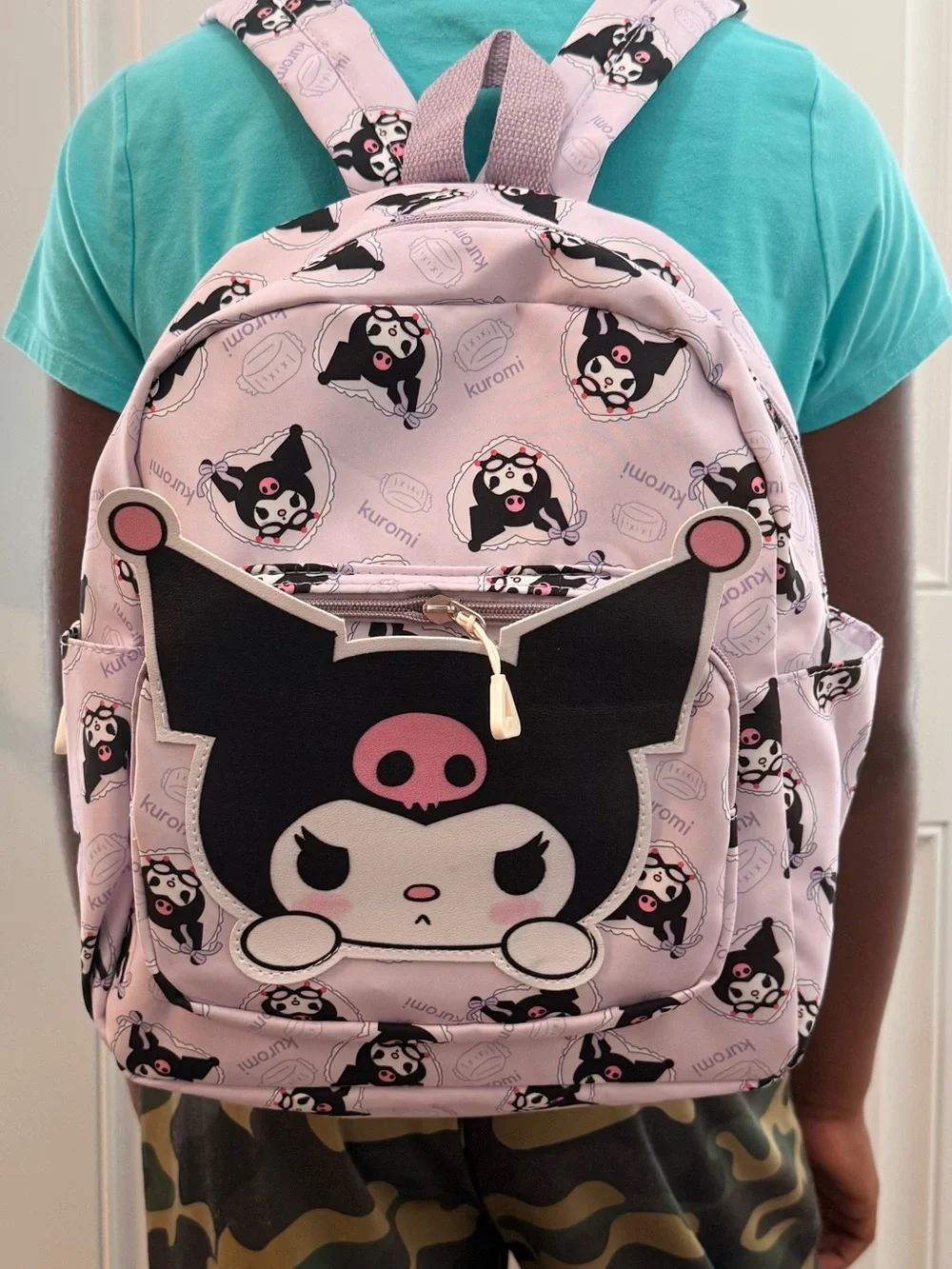 Genuine Kuromi Purple Character Backpack (NWOT)
